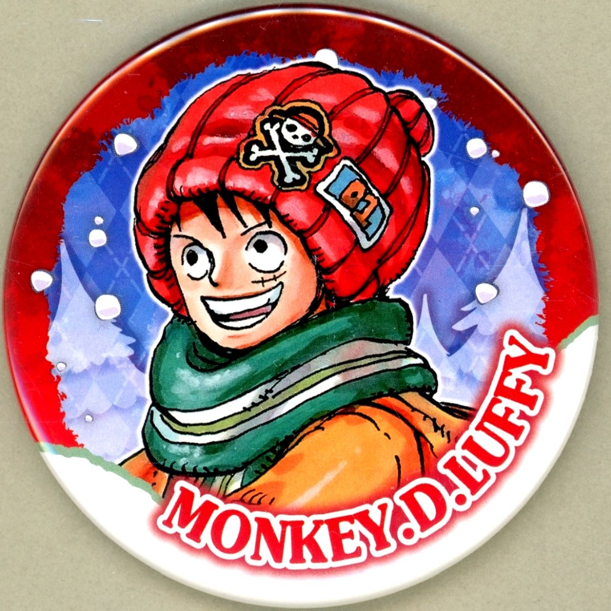 Monkey D. Luffy One Piece Collection Button Scarf WINTER Vol. 1 [USED]