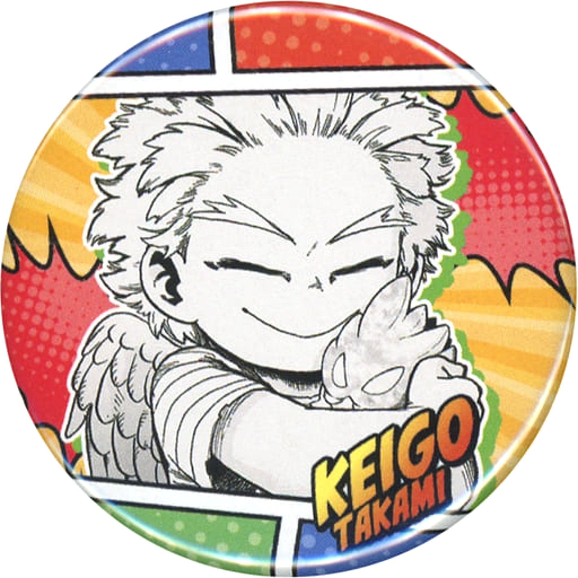 My Hero Academia Keigo Takami Collection Can Badge Petite Childhood Buttons [USED]