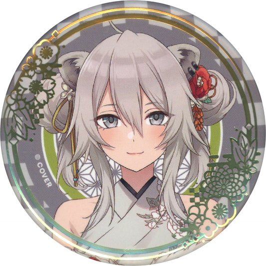 Shishiro Botan hololive Random Foil Stamped Button New Year Outfit Ver. 5th Gen Secret Society holoX Virtual Youtuber Limited Official Shop in Tokyo Station [USED]