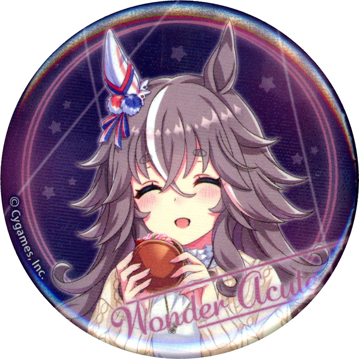 Wonder Acute Uma Musume Pretty Derby x Tokyo Mega Illumi Character Button Collection Tokyo Mega Illumi 2023 Collabo Ver. [USED]