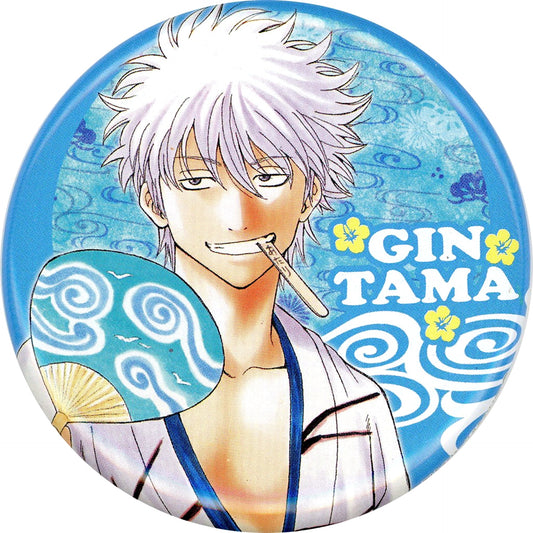 Gintoki Sakata Gintama Button Jump Station Okinawa Limited [USED]