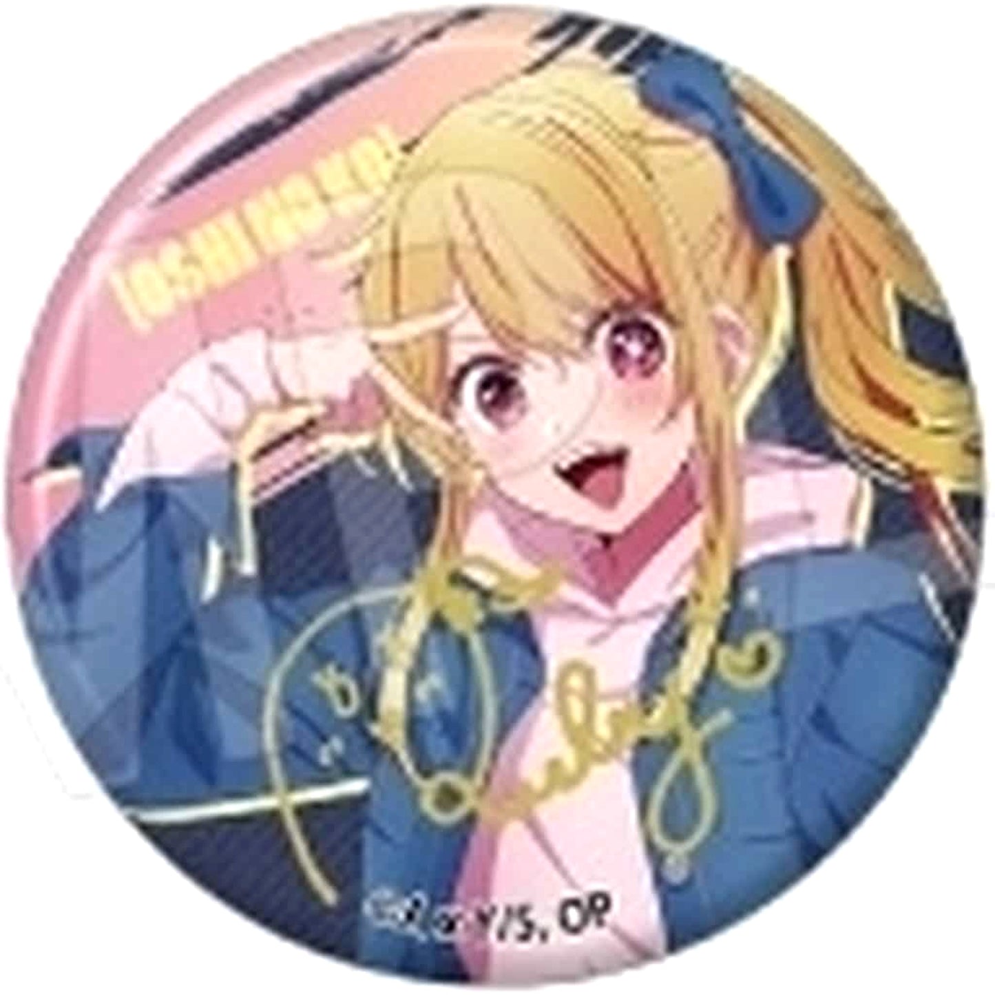 Oshi No Ko Ruby Signed Trading Mat Can Badge Denim Style Ver. Jump Festa 2024 Limited Buttons [USED]
