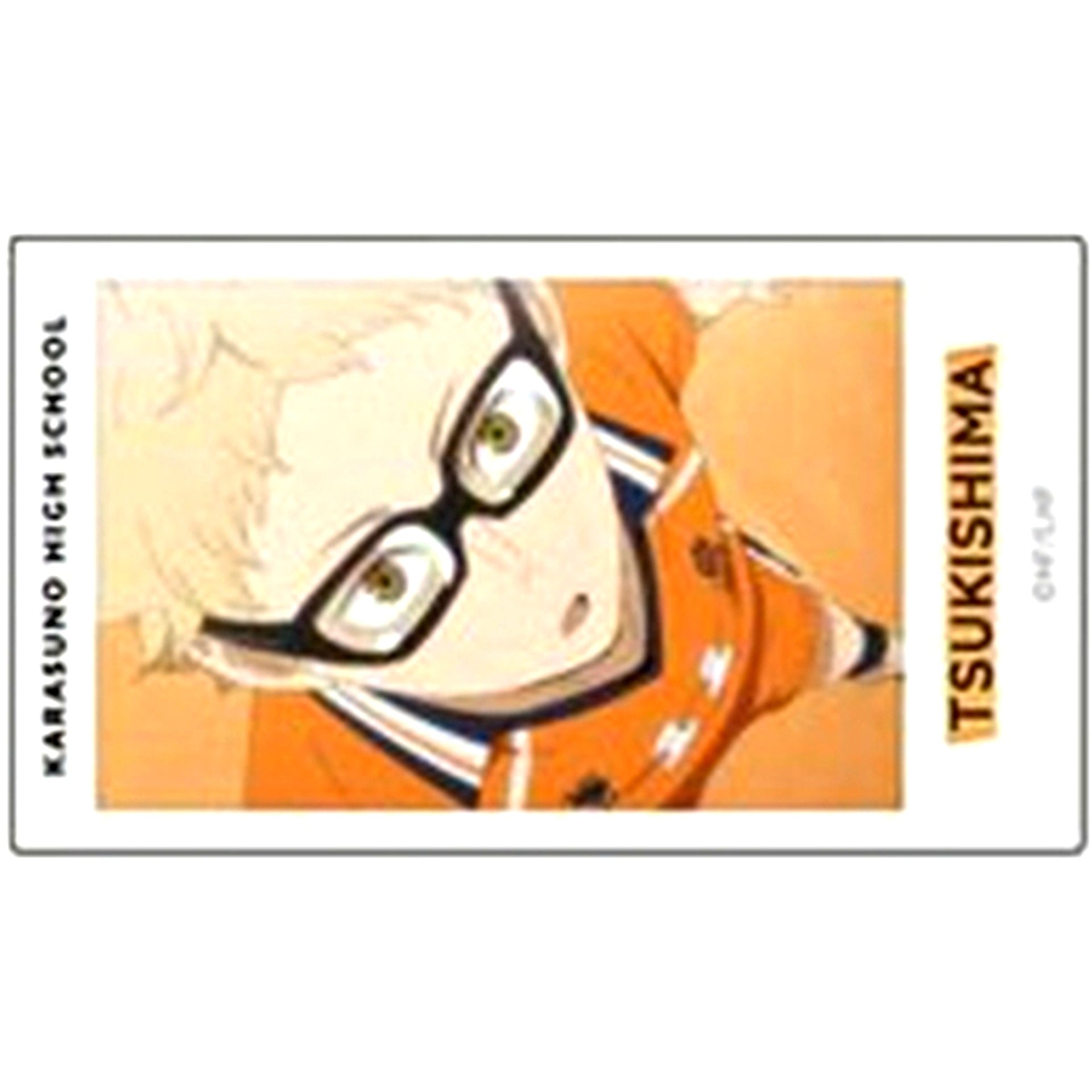 Kei Tsukishima Haikyu!! Vol.2 Karasuno High School BOX Acrylic Badge [USED]