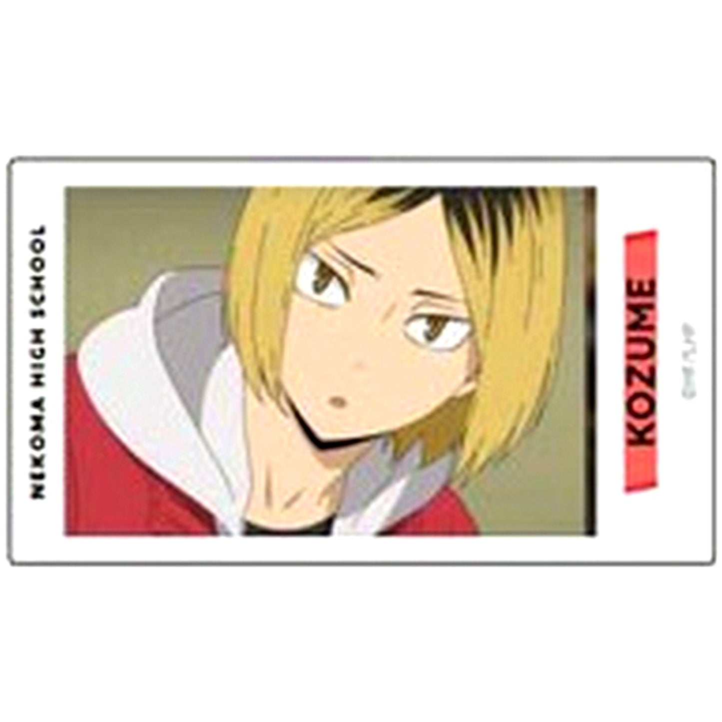 Kenma Kozume Haikyu!! Acrylic Badge Vol. 2 Nekoma High School Box [USED]