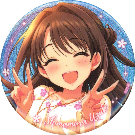 Uzuki Shimamura The Idolmaster 15th CAFE in SHANGHAI Blind Tin Badge - cute Group [USED]