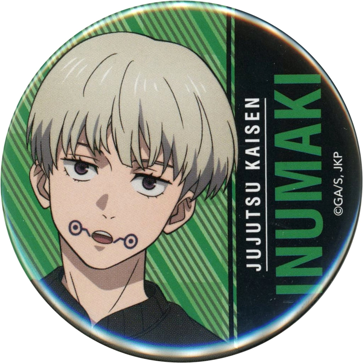 Jujutsu Kaisen Toge Inumaki Trading Can Badge Pop Up Store in Keio Department Store Toho Animation Store Branch Office Limited Buttons [USED]
