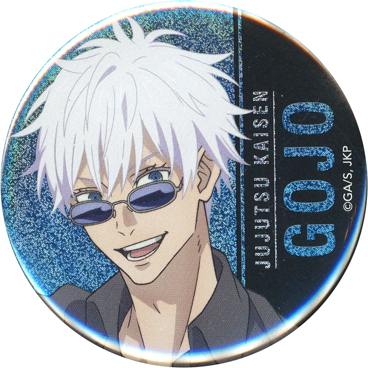 Jujutsu Kaisen Satoru Gojo Holo Ver. Trading Can Badge Pop Up Store in Keio Department Store Toho Animation Store Branch Office Limited Buttons [USED]