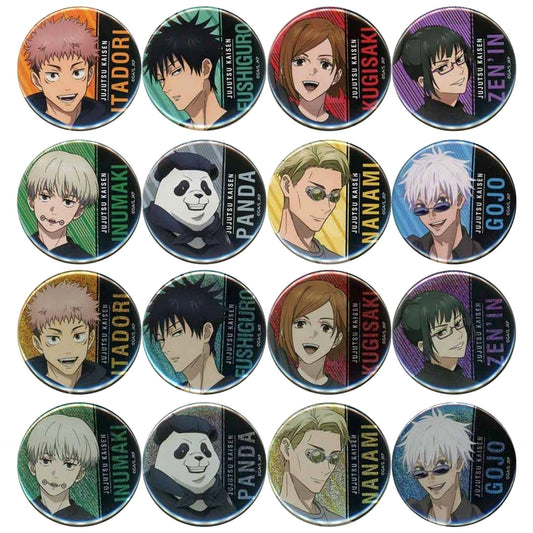 Maki Zenin & Others Jujutsu Kaisen All 16 Types Set Random Button Pop Up Store in Keio Department Store Toho Animation Store Branch Office Limited [USED]