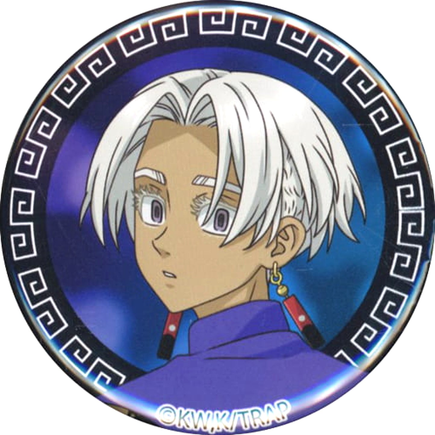 Izana Kurokawa Tokyo Revengers FaNeMa Kuji Button H-6 Prize [USED]
