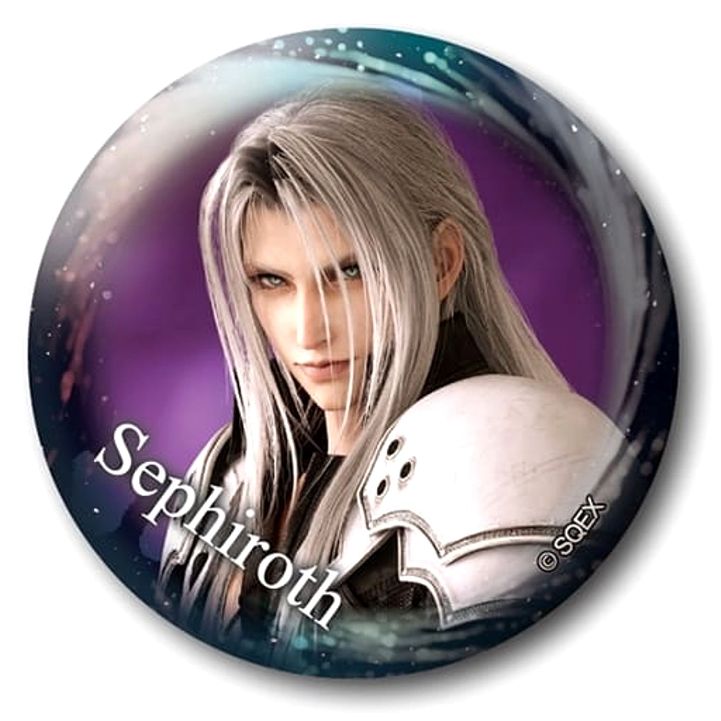Sephiroth Final Fantasy VII Rebirth Button Collection [USED]