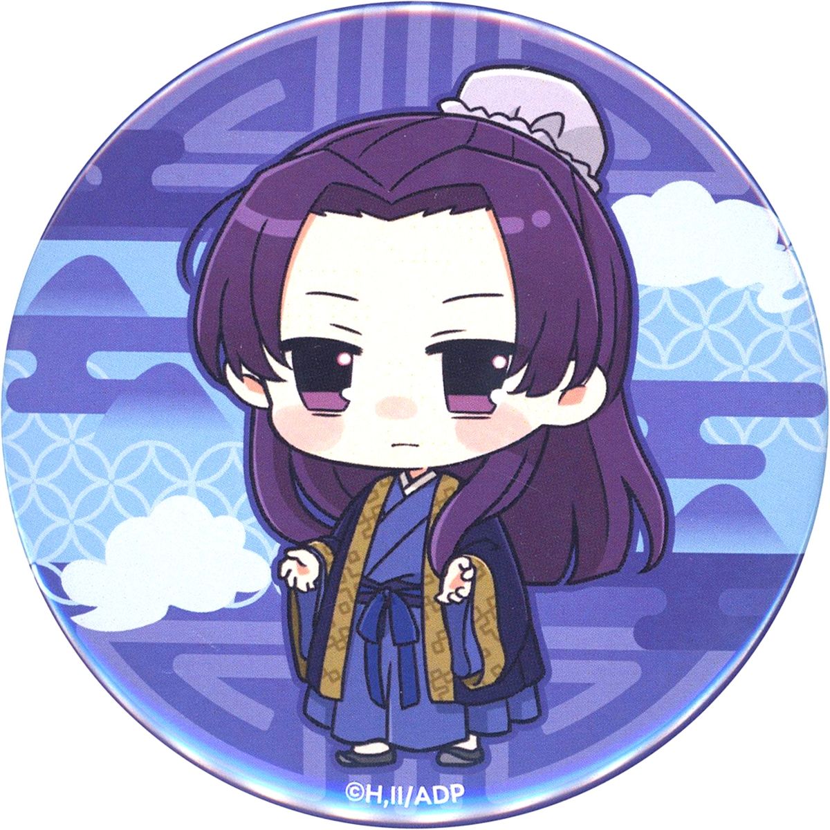Jinshi Chibi Character Regular Outfit Ver. The Apothecary Diaries Button Kujibikido Online Kuji D-6 Prize [USED]