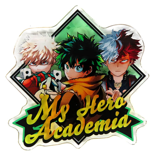 Katsuki Bakugo & Others My Hero Academia Special Acrylic Badge Jump Festa 2024 Limited Goods Purchase Benefits [USED]