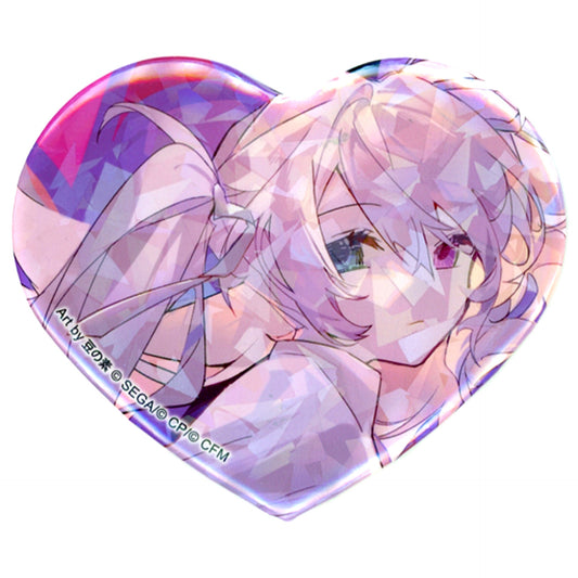 Hatsune Miku Empty SEKAI Project SEKAI COLORFUL STAGE! feat. Hatsune Miku Glitter Big Heart Shape Button Music Video Vol. 4 [USED]