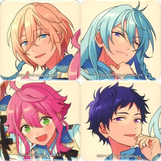 fine Ensemble Stars!! Idol Square Button Set animate Limited Cd Album Series Trip Fine Bundled Bonus [USED]