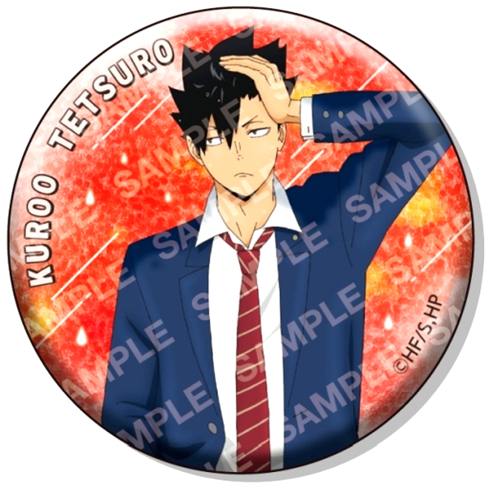 Tetsuro Kuroo Haikyu!! Glitter Button Collection Weather Copyright Vol. 2 [USED]