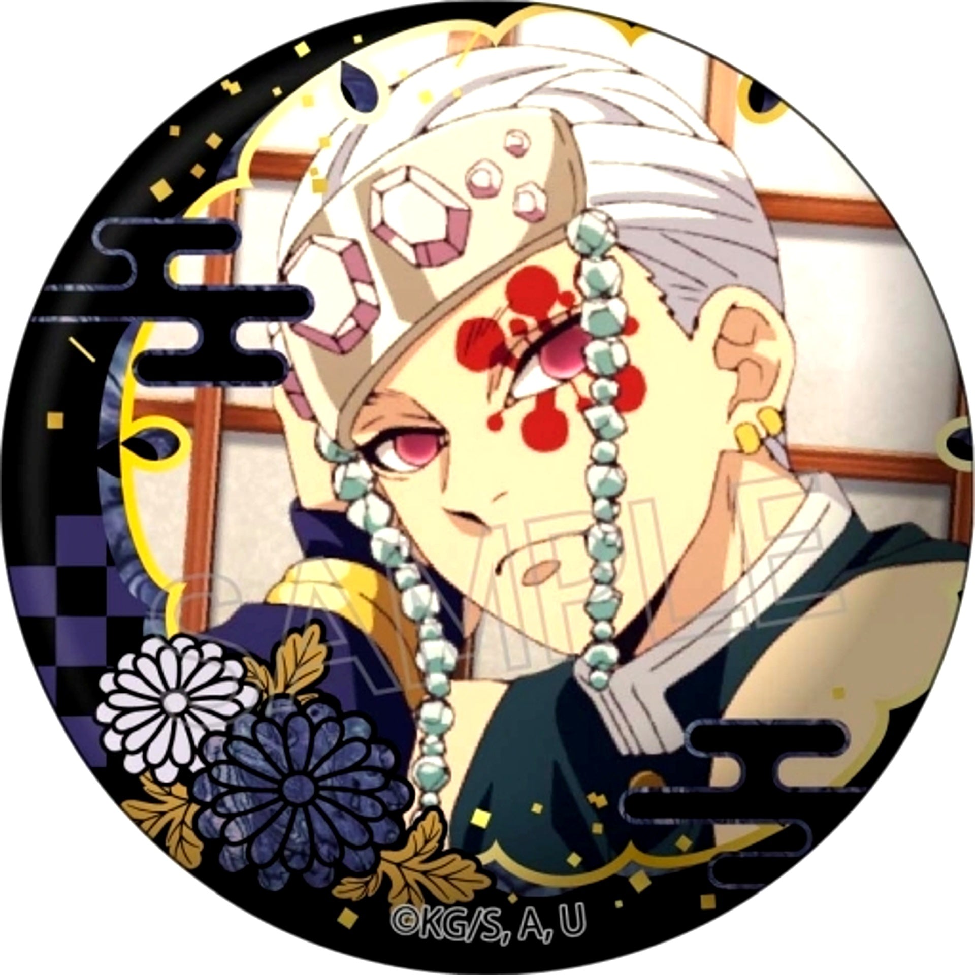 Tengen Uzui Raden Style Series Button Vol.2 Demon Slayer [USED]
