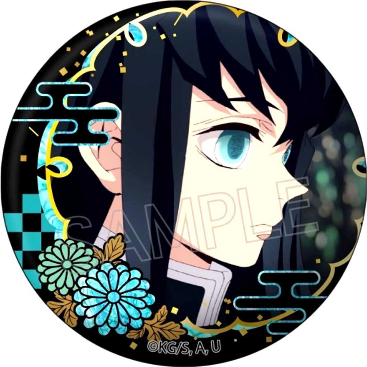 Muichiro Tokito Demon Slayer: Kimetsu no Yaiba Raden Style Series Vol.2 Button [USED]
