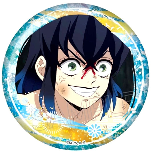 Inosuke Hashibira Demon Slayer: Kimetsu no Yaiba Glitter Button [USED]