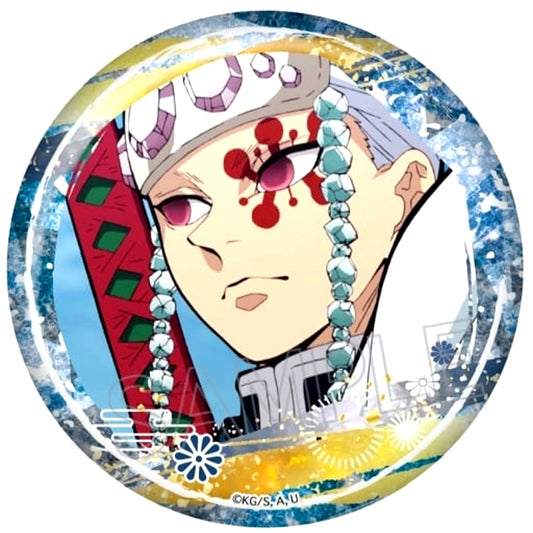 Tengen Uzui Demon Slayer: Kimetsu no Yaiba Glitter Button [USED]
