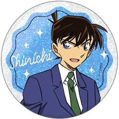 Shinichi Kudo Detective Conan Kira Series Hologram Button [USED]