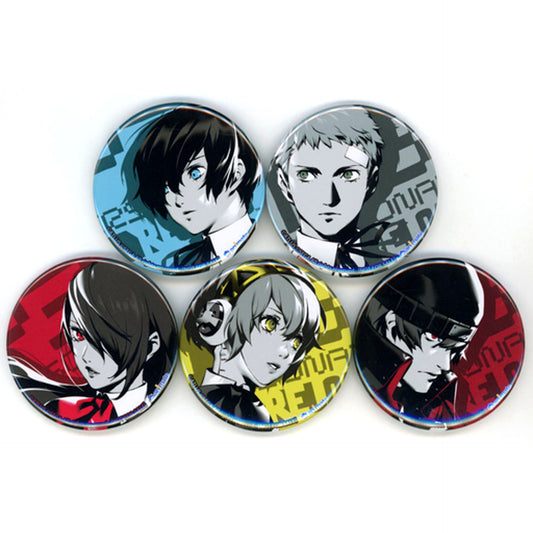 Set of 5 Group Persona 3 Reload Buttons PS5 PS4 Software Animate Purchase Bonus [USED]