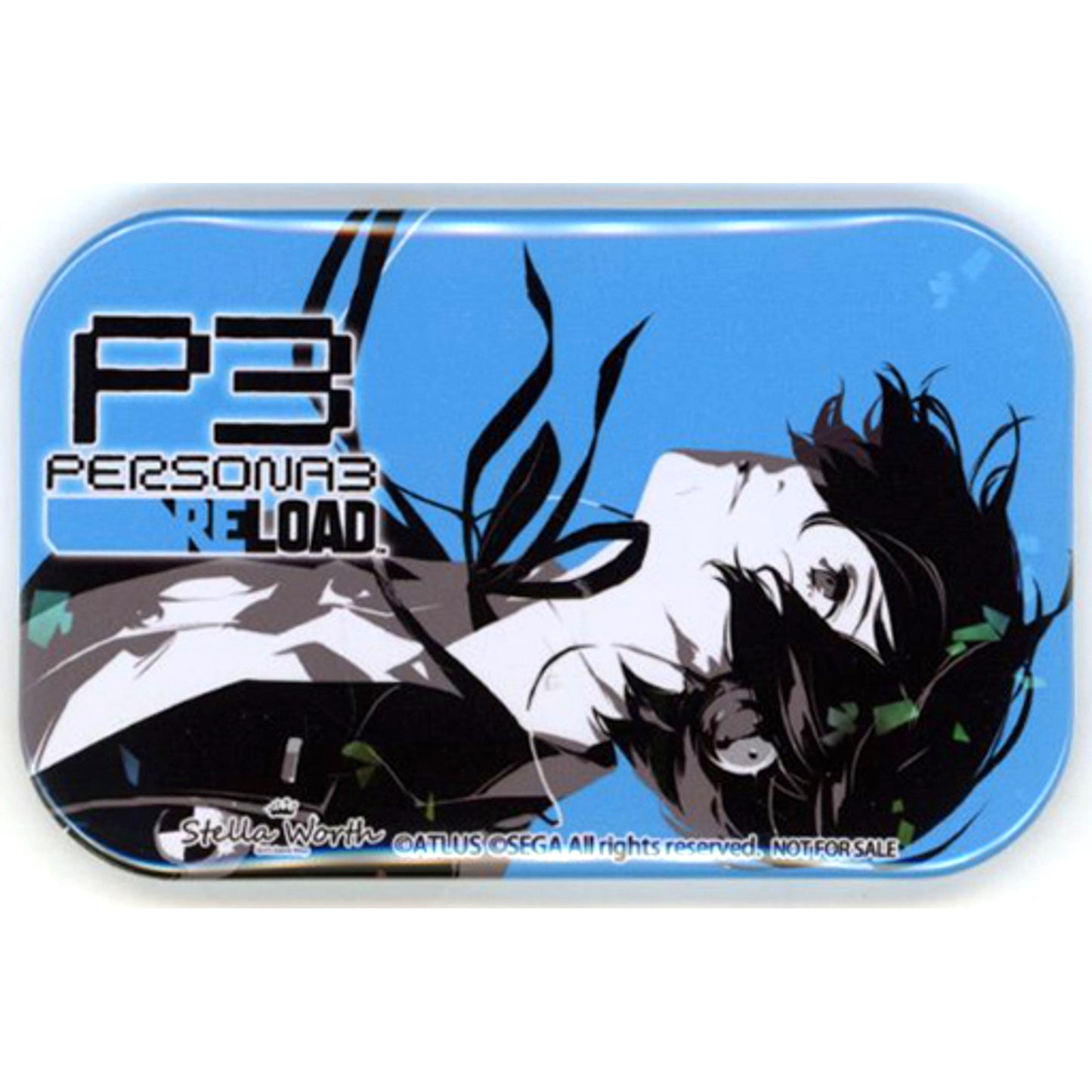 Protagonist Persona 3 Reload Rounded Rectangle Button PS5 PS4 Software Stellaworth Purchase Bonus [USED]