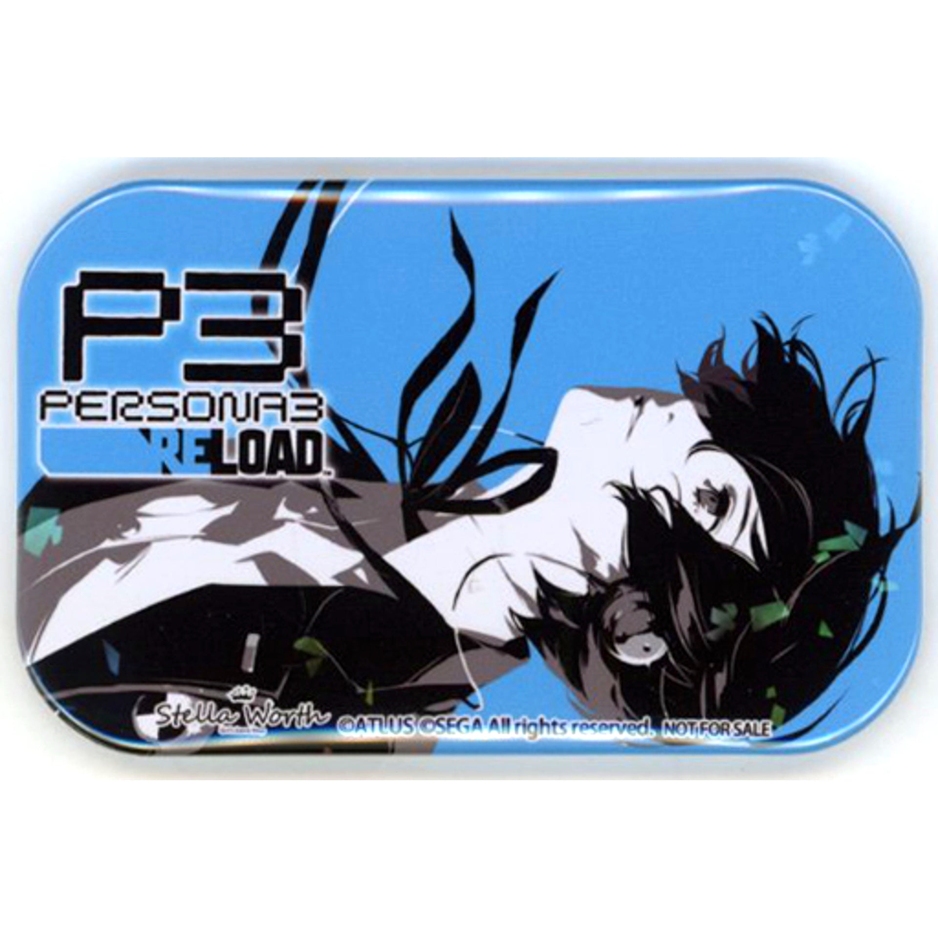 Protagonist Persona 3 Reload Rounded Rectangle Button PS5 PS4 Software Stellaworth Purchase Bonus [USED]