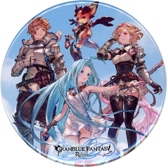 GRANBLUE FANTASY: Relink Lyria & Others Original Can Badge Toranoana Limited Bonus for Purchasing PS5/PS4 Game Buttons [USED]