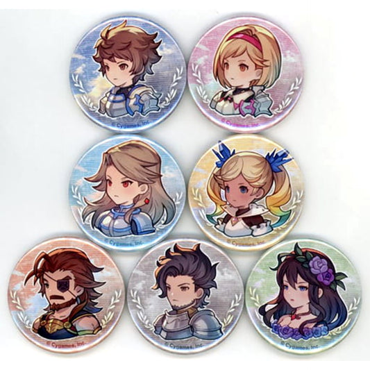 GRANBLUE FANTASY: Relink Katalina & Others Can Badge Famitsu Limited Bonus for PS5/PS4 Game DX Pack 7 Types Set Buttons [USED]