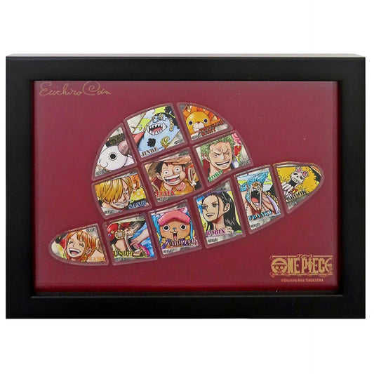 One Piece Framed Pins Set Straw Hat Color Ver. Pins [USED]