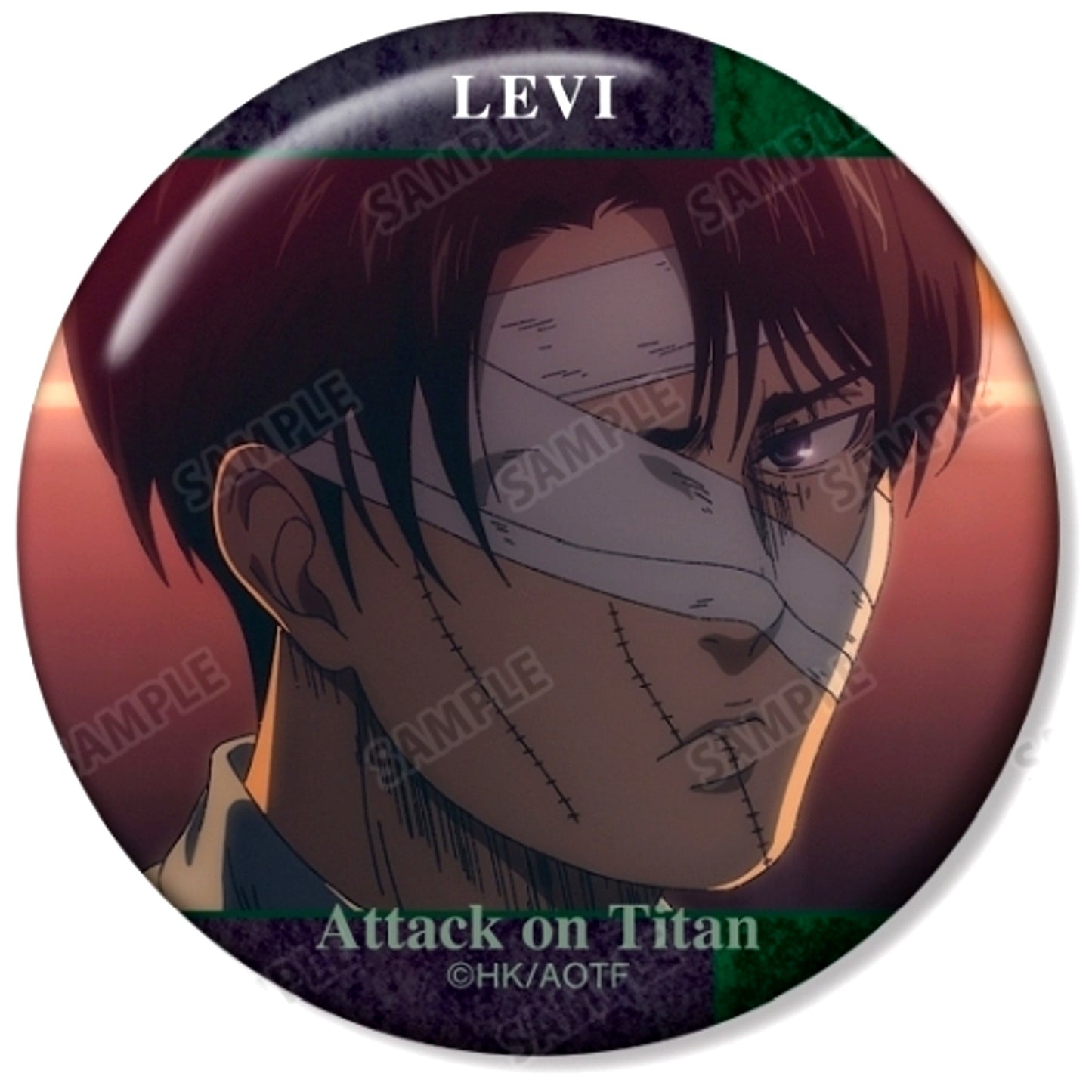 Levi Attack on Titan Trading Badge Vol.9 [USED]