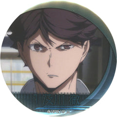 Haikyu!! Toru Oikawa B Famous Scene Badge Aoba Josai Ver. Decoration Specifications Joint Practice Session 2023 Limited Buttons [USED]