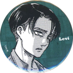 Attack on Titan Levi Ackerman Can Badge Attack on School Caste Vol.2 Hexaride Limited Buttons [USED]