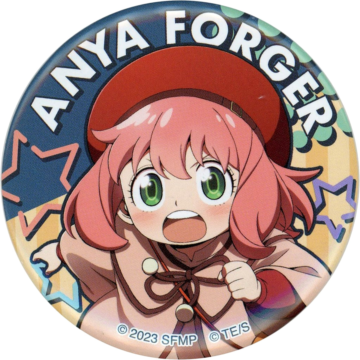 Spy x Family Code: White Anya Forger Key Visual Can Badge Collection B Poster Theater Limited Buttons [USED]