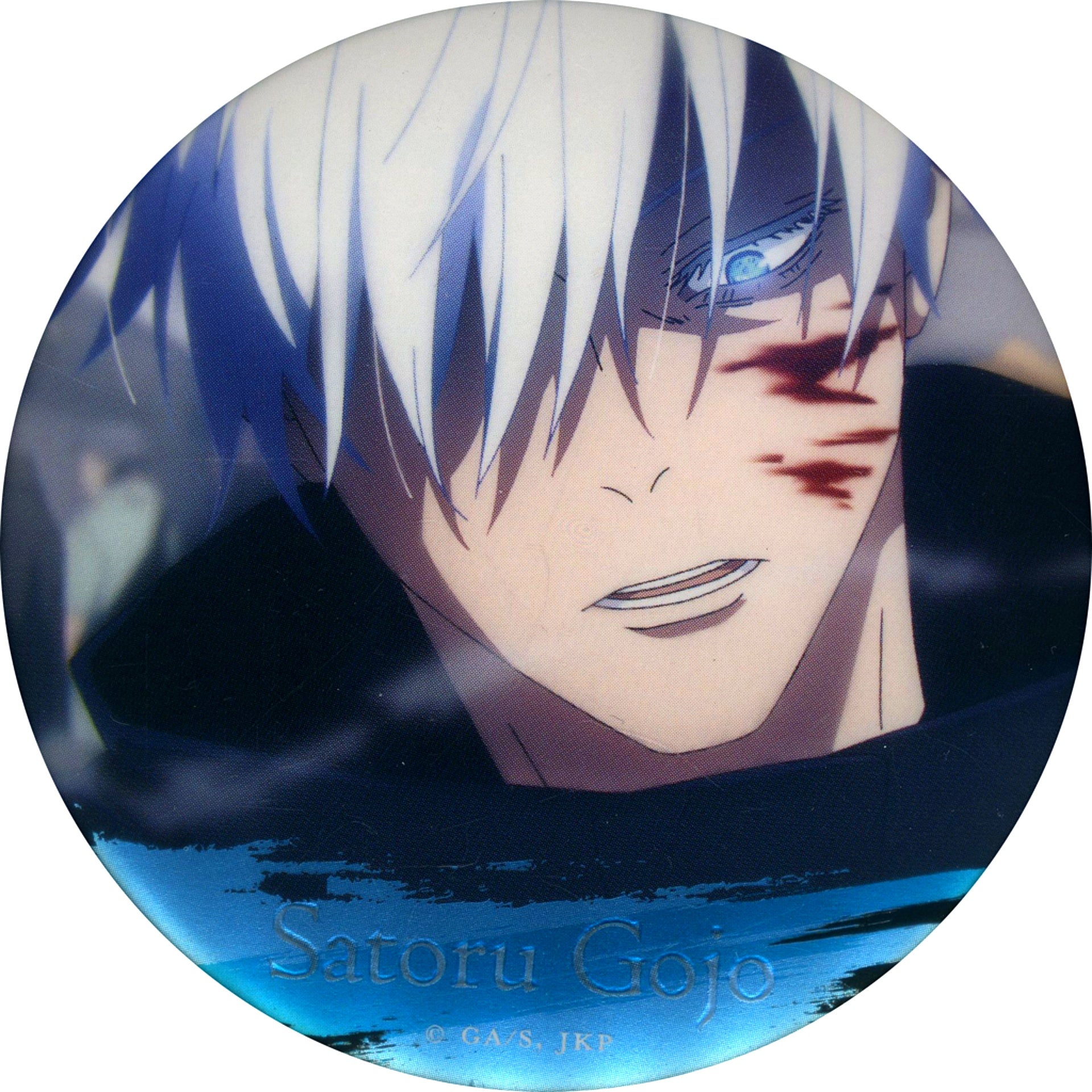 Satoru Gojo Jujutsu Kaisen Famous Scene Button Vol. 4 Decoration Spec [USED]