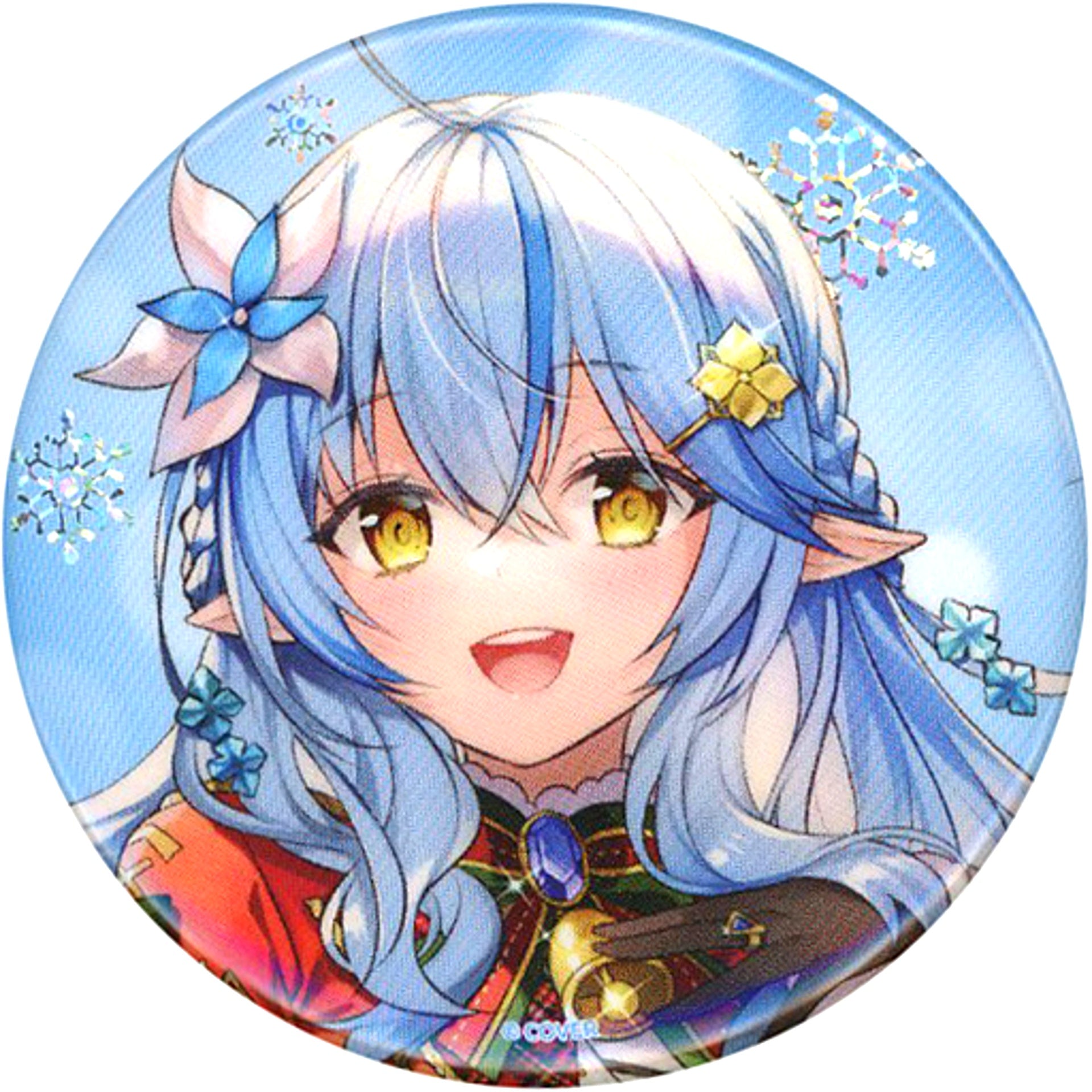 Yukihana Lamy Normal Proportions hololive Xmas AR LIVE Sweet Happy Holiday Vol.1 Random Hologram Button [USED]
