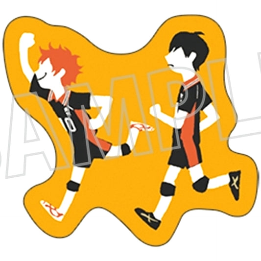 Hinata & Kageyama Haikyu!! Yuru Palette Pins [USED]