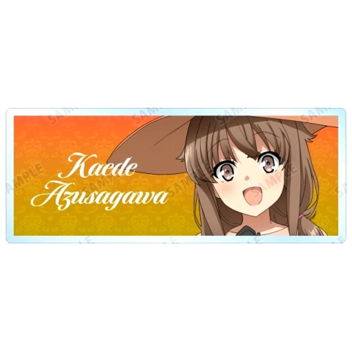 Kaede Azusagawa A Rascal Does Not Dream of Bunny Girl Senpai Illustration Halloween 2023 Ver. Trading Acrylic Name Plate [USED]