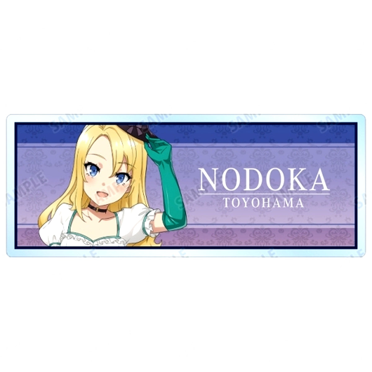 Nodoka Toyohama B Rascal Does Not Dream of Bunny Girl Senpai Illustration Halloween 2023 Ver. Trading Acrylic Name Plate [USED]