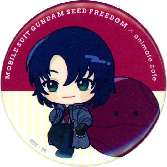 Athrun Zala Mobile Suit Gundam SEED FREEDOM x animatecafe Trading Badge [USED]