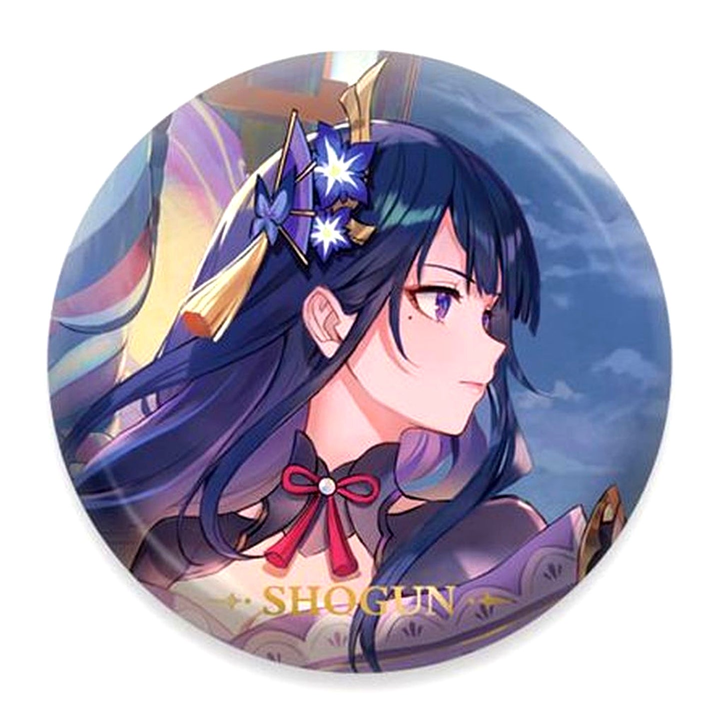 Raiden Shogun Chara Button Genshin Impact [USED]
