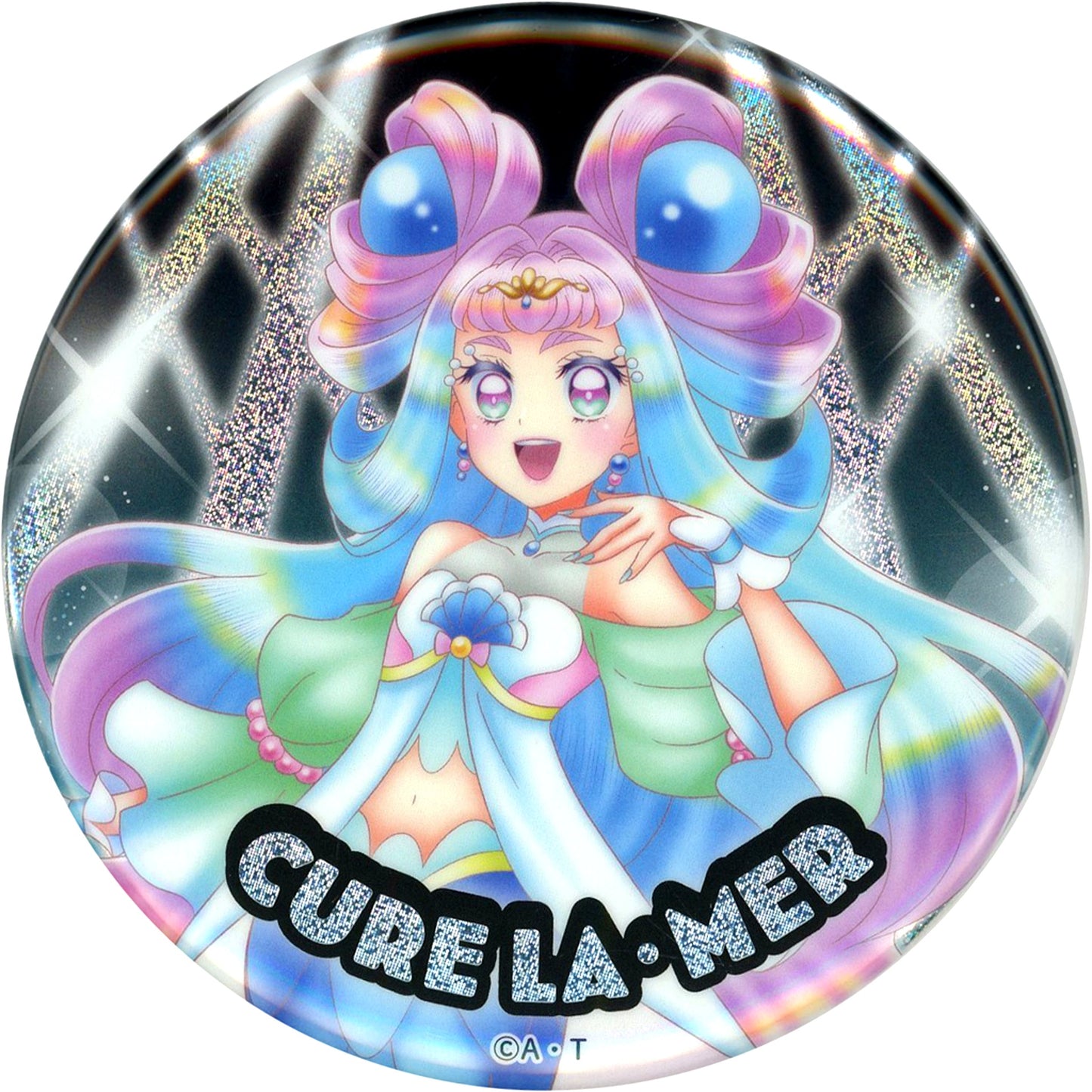 Cure La Mer All Precure 20th Anniversary LIVE Hologram Badge 2021-2023 [USED]