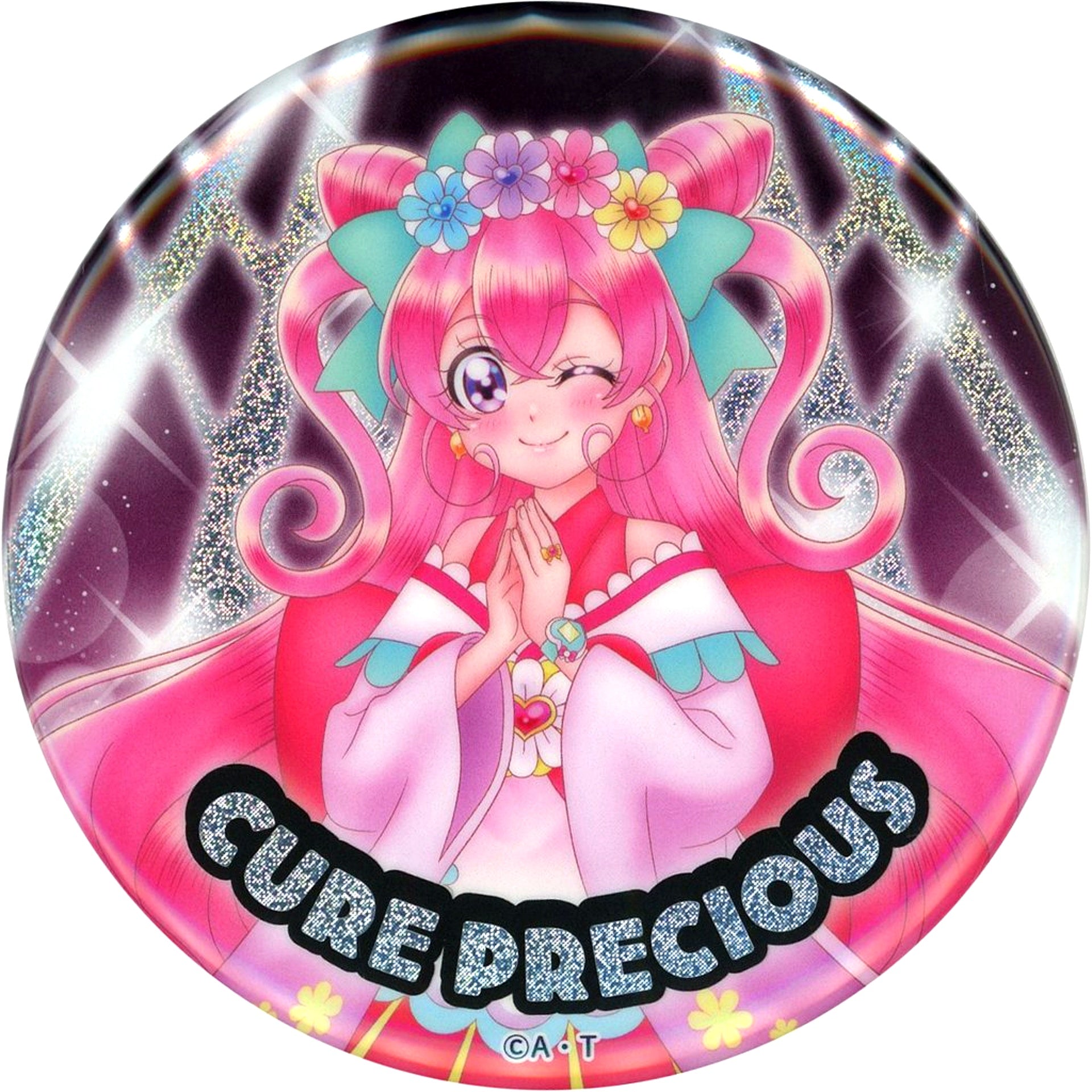 Cure Precious All Precure 20th Anniversary LIVE Hologram Badge 2021-2023 [USED]