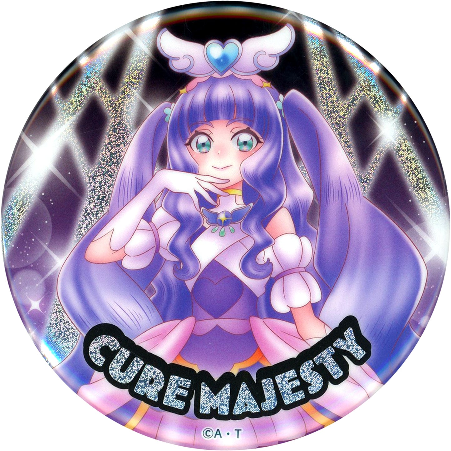 Cure Majesty All Precure 20th Anniversary LIVE Hologram Badge 2021-2023 [USED]