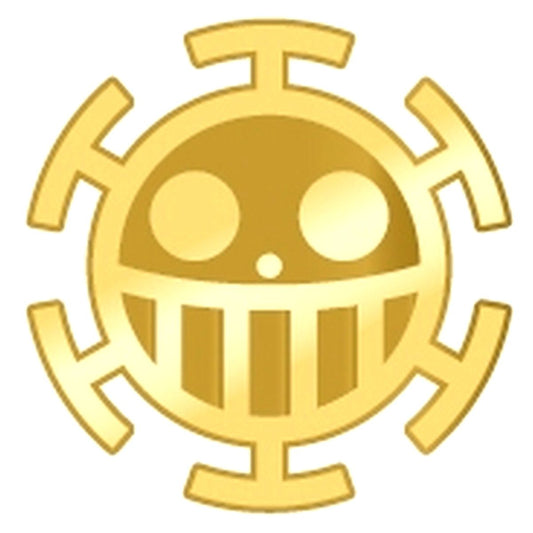 Trafalgar Law One Piece Pirate Flag Gold Pins Vol.3 [USED]