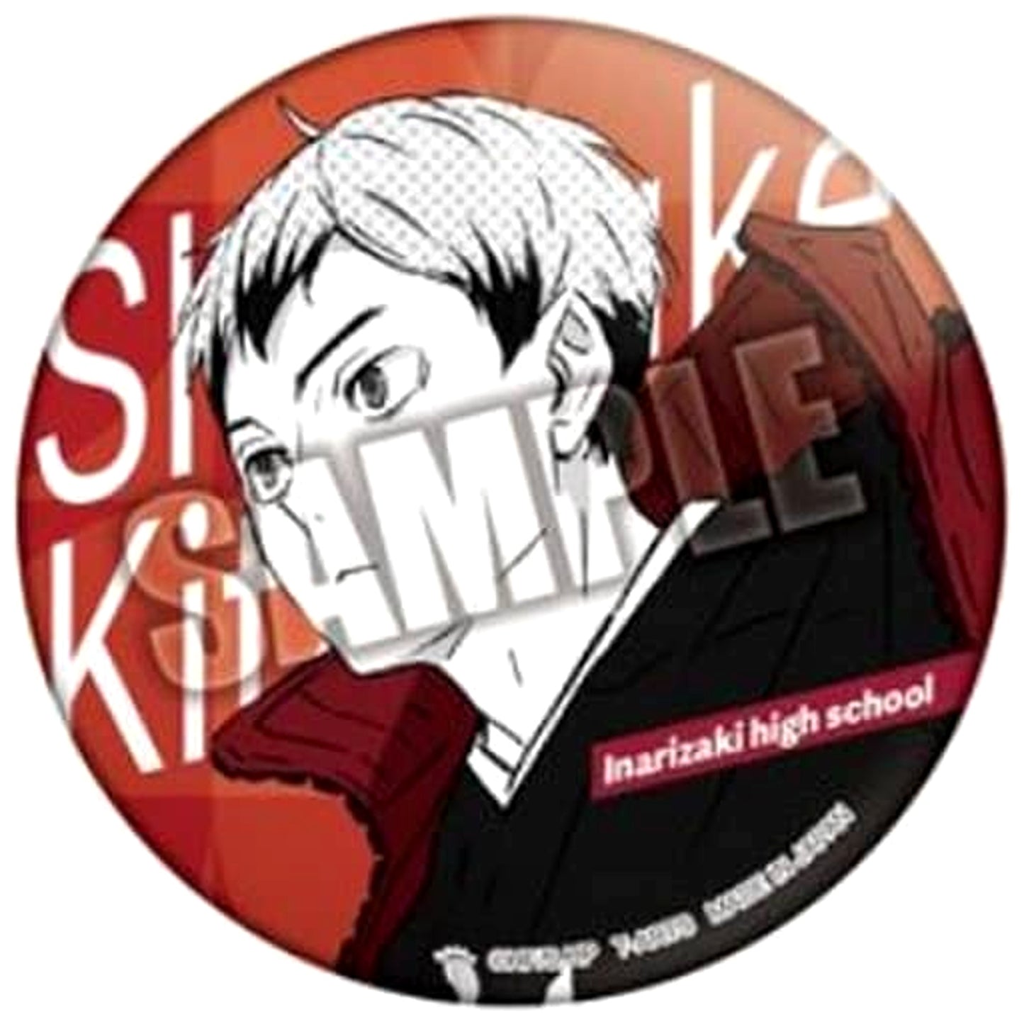 Shinsuke Kita Haikyu!! Color Palette Jump! Button [USED]