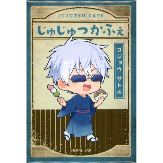 Satoru Gojo Jujutsu Kaisen Season 2 Signboard Style Button Collection Tower Records Cafe Part 2 Shibuya Jihen Limited [USED]