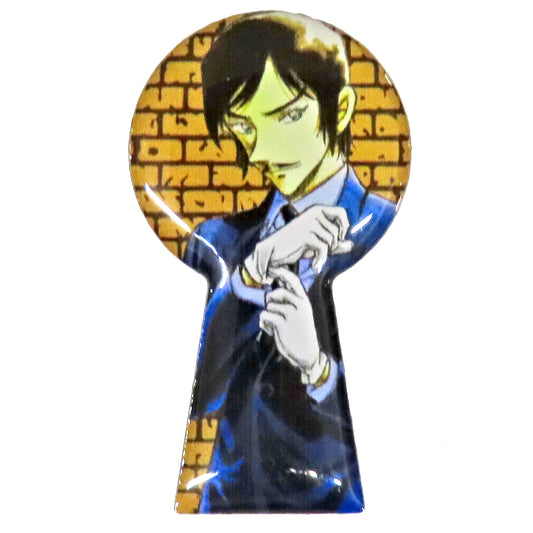 65 Takaaki Morofushi Detective Conan Keyhole Pins Vol.53-78 Shonen Sunday Premium SHOP Limited [USED]