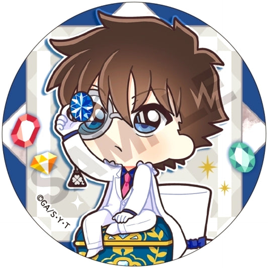 Kaito Kid Detective Conan Trading Button Jewel [USED]