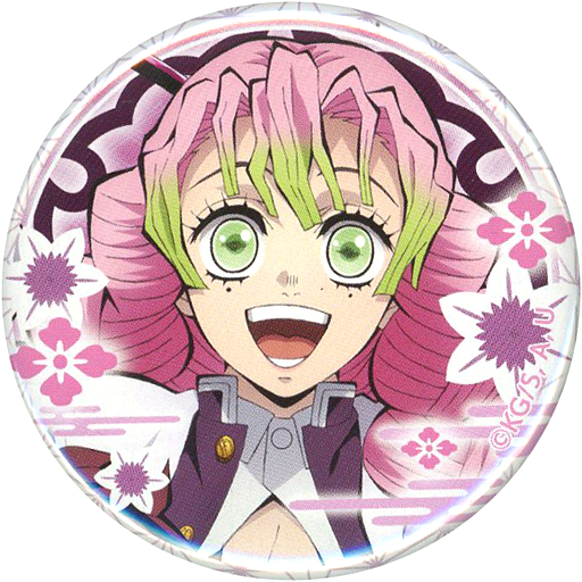 Mitsuri Kanroji Demon Slayer: Kimetsu no Yaiba Character Badge Collection A [USED]